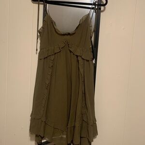 Silk mini dress